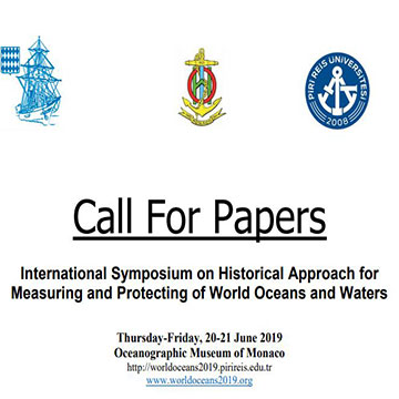 Call For Papers International Symposium on Historical Approach for Measuring and Protecting of World Oceans and Waters