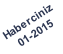 Haberciniz 01-2015